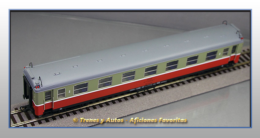 Coche pasajeros Serie 6000 "Luky" B7-6236 - Renfe