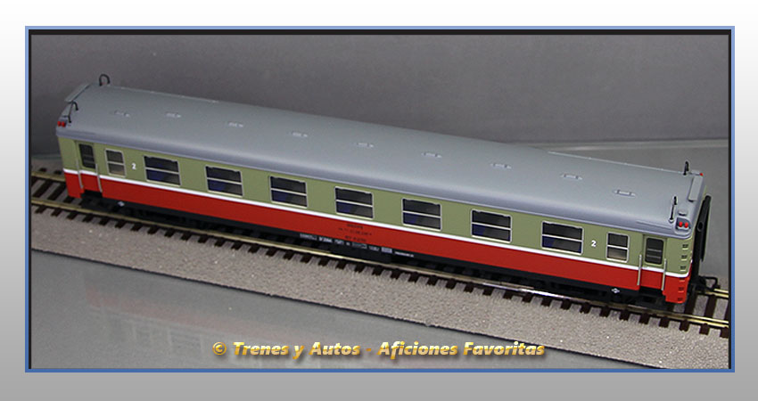 Coche pasajeros Serie 6000 "Luky" B7-6236 - Renfe