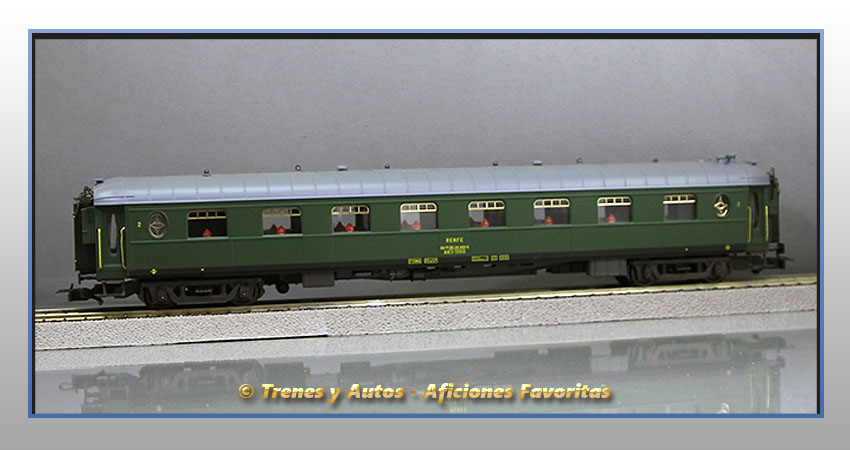 Coche restaurante Serie BB1-1102 - Renfe