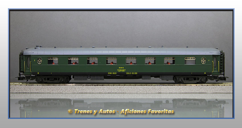 Coche restaurante Serie BB1-1102 - Renfe