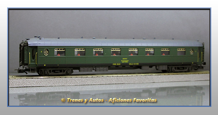 Coche restaurante Serie BB1-1102 - Renfe