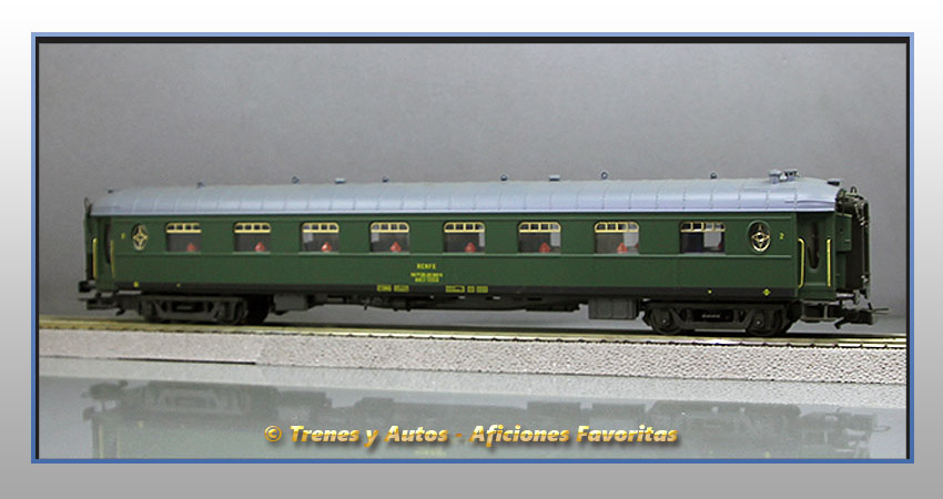 Coche restaurante Serie BB1-1102 - Renfe