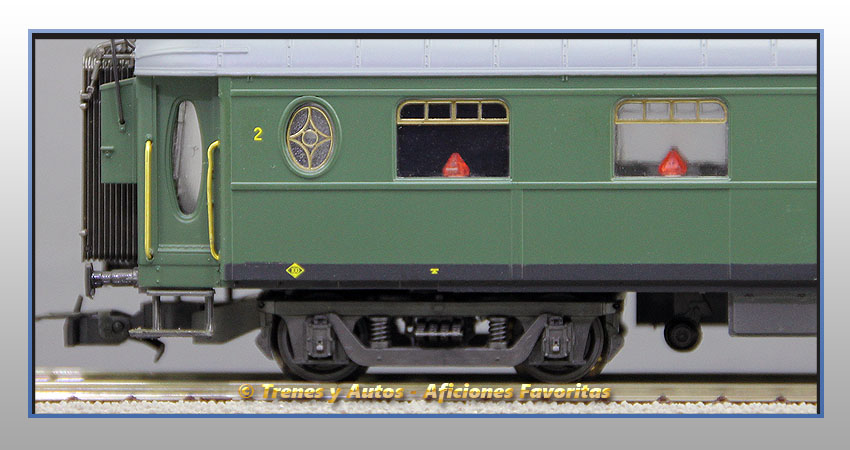 Coche restaurante Serie BB1-1102 - Renfe