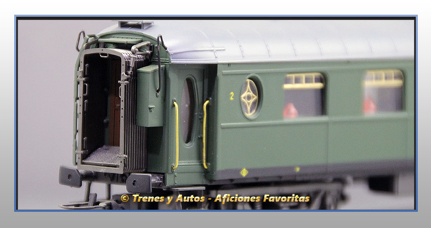 Coche restaurante Serie BB1-1102 - Renfe