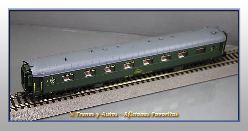 Coche restaurante Serie BB1-1102 - Renfe