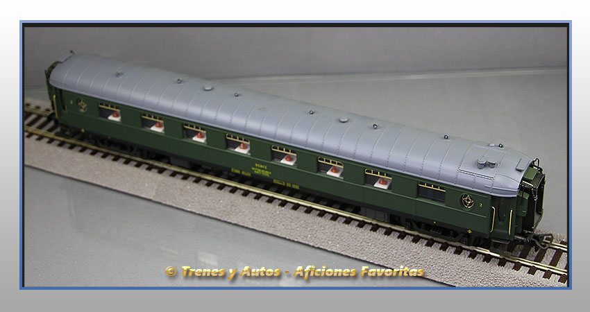 Coche restaurante Serie BB1-1102 - Renfe