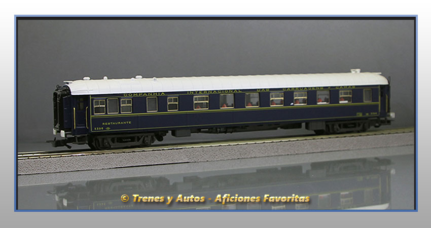 Coche restaurante Tipo CIWL-3396 - Renfe