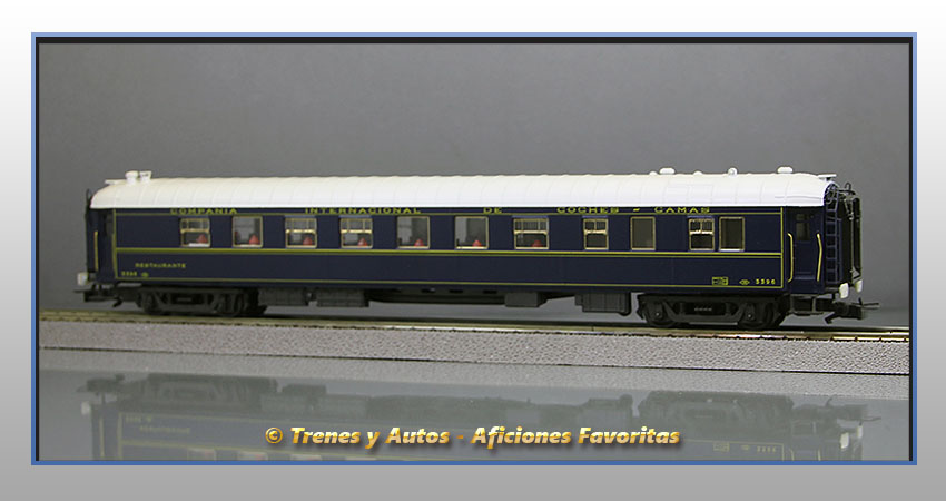 Coche restaurante Tipo CIWL-3396 - Renfe