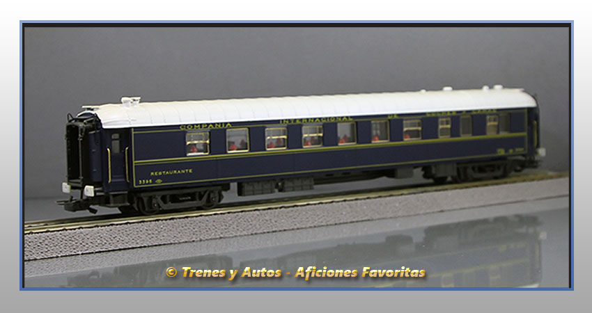 Coche restaurante Tipo CIWL-3396 - Renfe