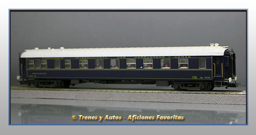 Coche restaurante Tipo CIWL-3396 - Renfe