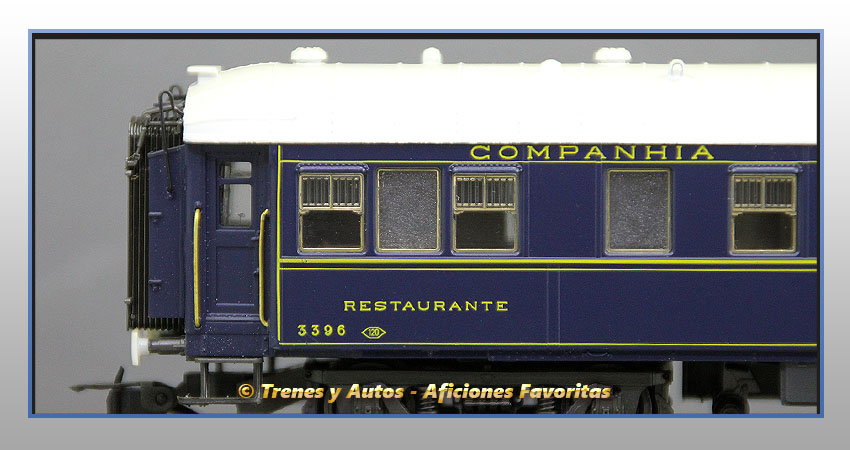 Coche restaurante Tipo CIWL-3396 - Renfe