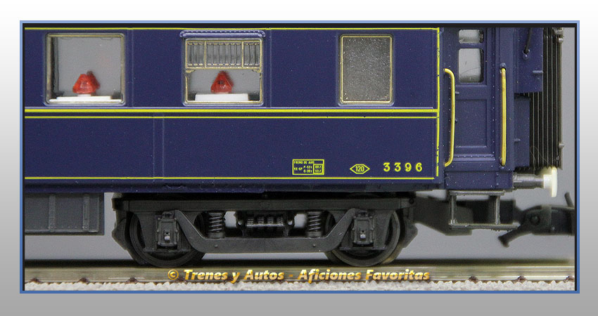 Coche restaurante Tipo CIWL-3396 - Renfe