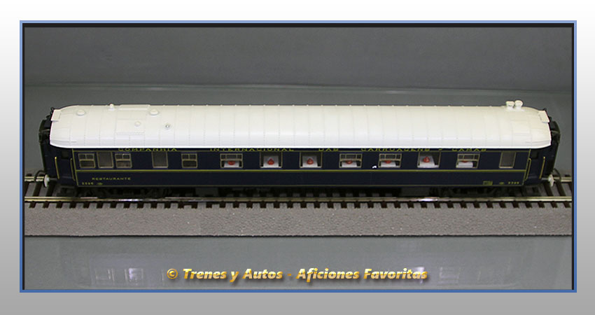 Coche restaurante Tipo CIWL-3396 - Renfe