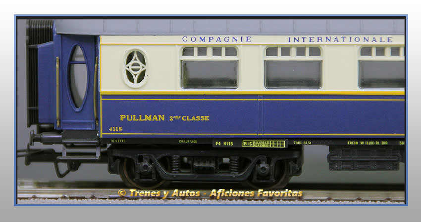 Coche pasajeros CIWL "Europeo Express" - SNCF