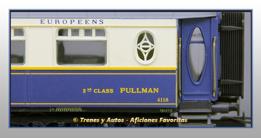 Coche pasajeros CIWL "Europeo Express" - SNCF