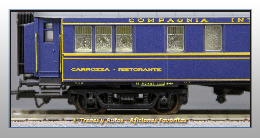 Coche pasajeros CIWL Restaurante - SNCF