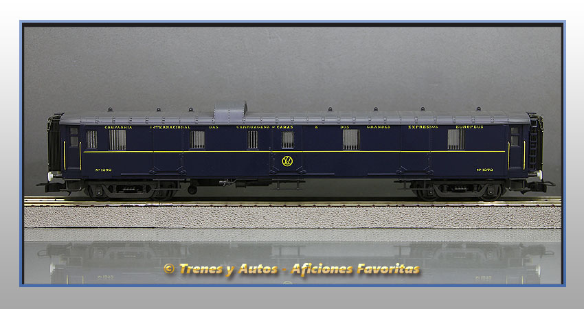 Coche equipajes CIWL Serie F-1272 - Renfe
