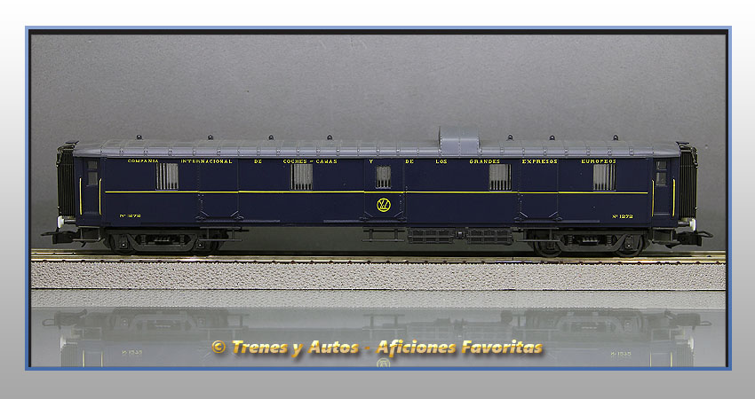 Coche equipajes CIWL Serie F-1272 - Renfe