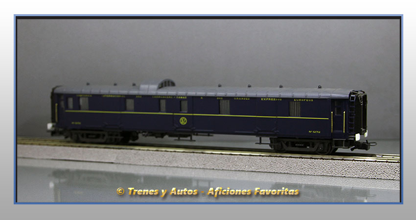 Coche equipajes CIWL Serie F-1272 - Renfe