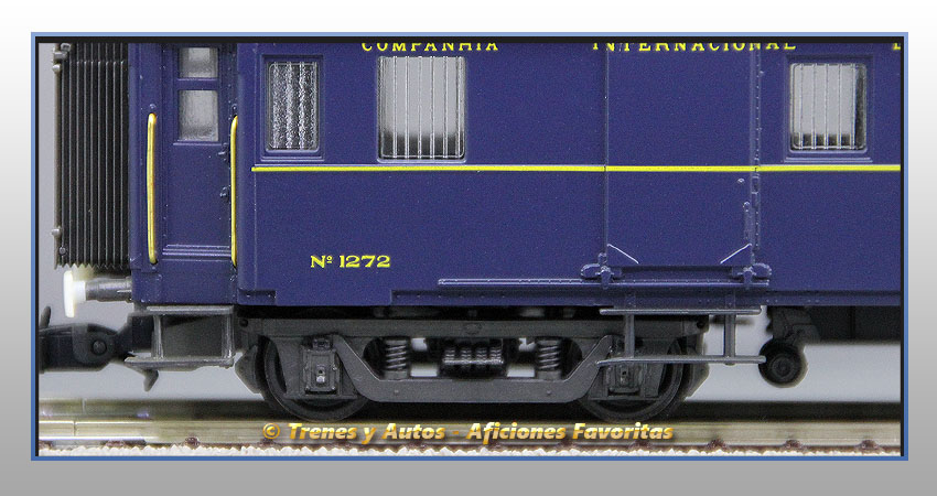 Coche equipajes CIWL Serie F-1272 - Renfe