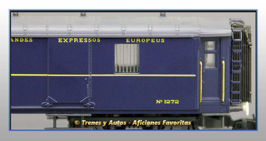 Coche equipajes CIWL Serie F-1272 - Renfe