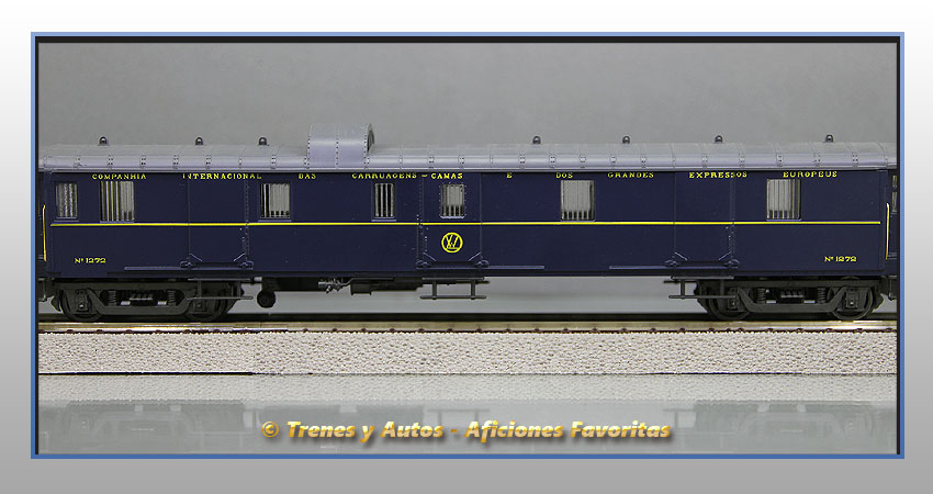 Coche equipajes CIWL Serie F-1272 - Renfe