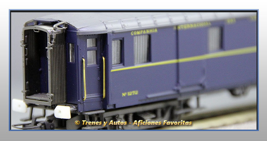 Coche equipajes CIWL Serie F-1272 - Renfe