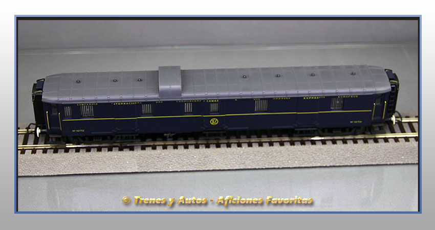 Coche equipajes CIWL Serie F-1272 - Renfe
