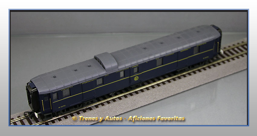 Coche equipajes CIWL Serie F-1272 - Renfe
