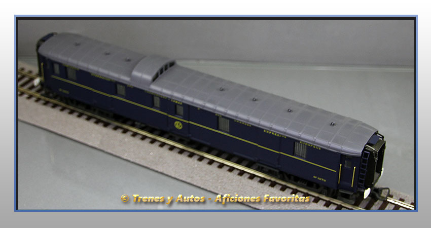 Coche equipajes CIWL Serie F-1272 - Renfe