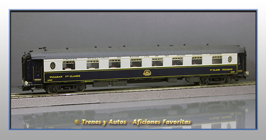 Coche pasajeros CIWL Pullman 4029 - SNCF
