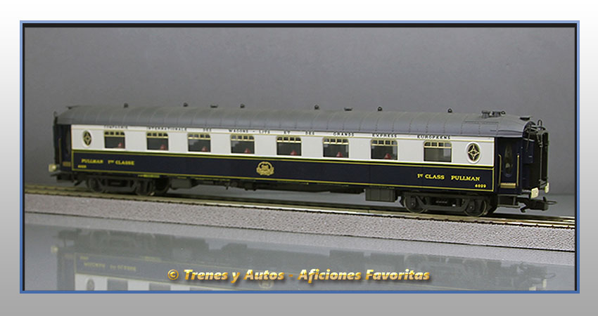 Coche pasajeros CIWL Pullman 4029 - SNCF