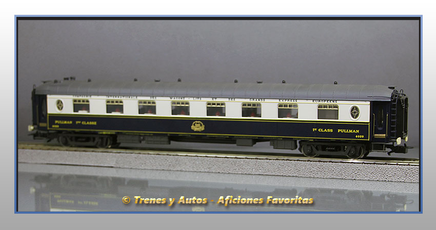 Coche pasajeros CIWL Pullman 4029 - SNCF