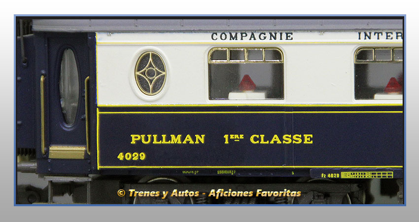 Coche pasajeros CIWL Pullman 4029 - SNCF