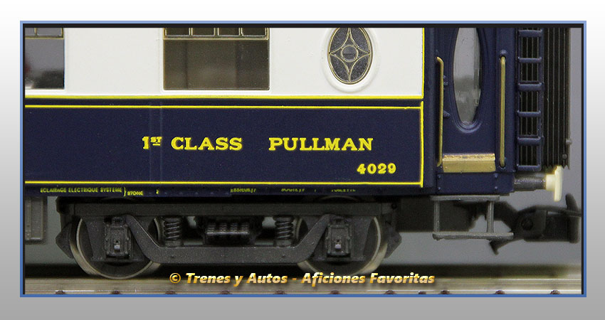 Coche pasajeros CIWL Pullman 4029 - SNCF
