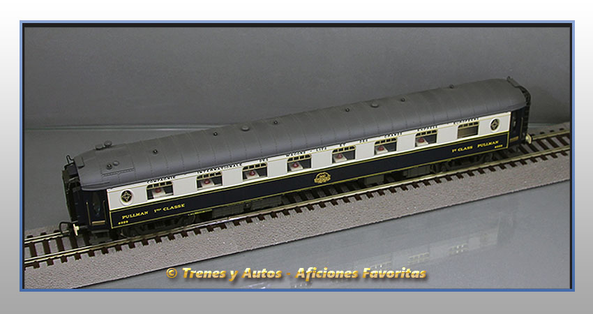 Coche pasajeros CIWL Pullman 4029 - SNCF