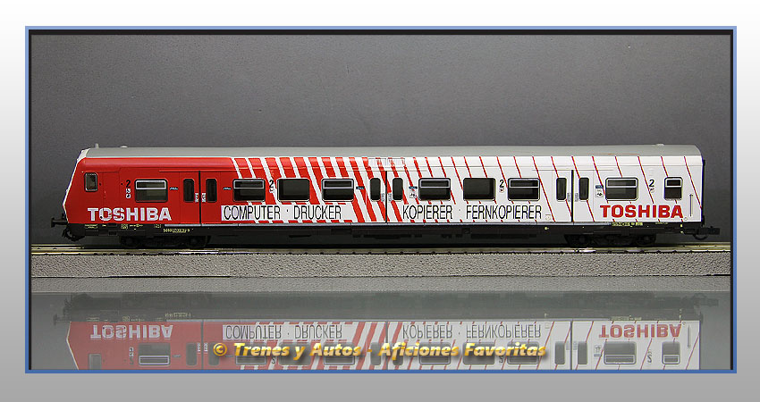Coche pasajeros cabina conducción Tipo Bxf796 "Toshiba Expres" - DB