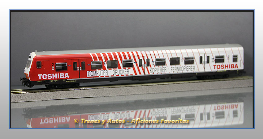 Coche pasajeros cabina conducción Tipo Bxf796 "Toshiba Expres" - DB