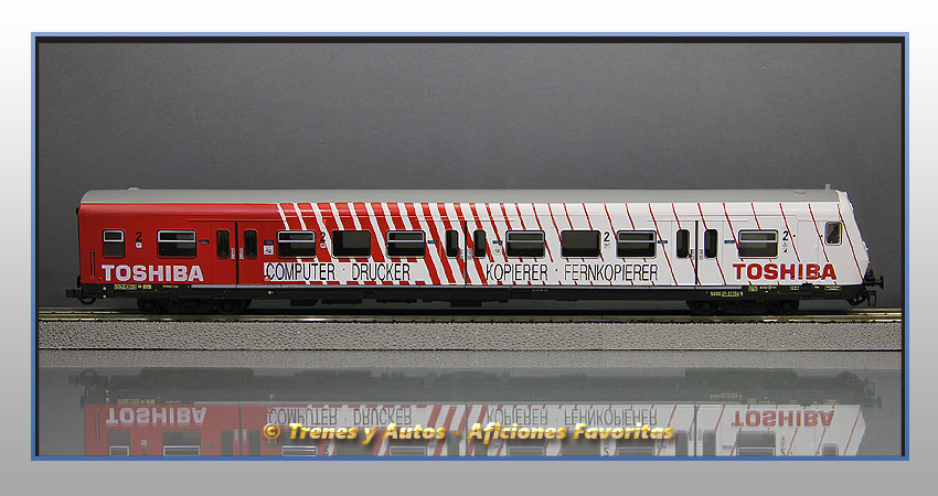 Coche pasajeros cabina conducción Tipo Bxf796 "Toshiba Expres" - DB