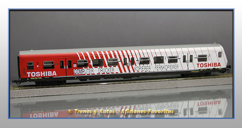 Coche pasajeros cabina conducción Tipo Bxf796 "Toshiba Expres" - DB