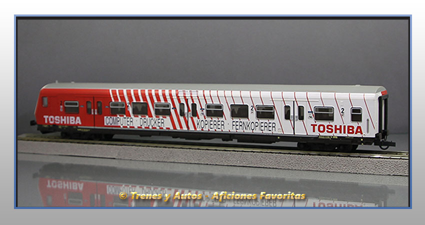 Coche pasajeros cabina conducción Tipo Bxf796 "Toshiba Expres" - DB