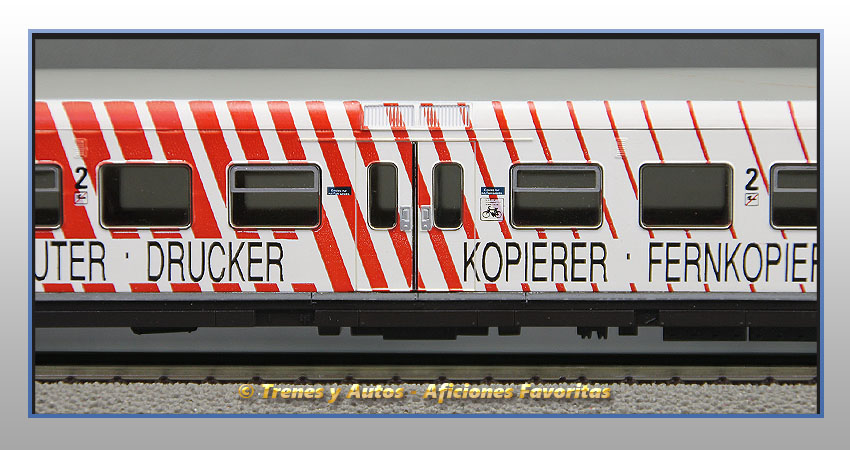 Coche pasajeros cabina conducción Tipo Bxf796 "Toshiba Expres" - DB