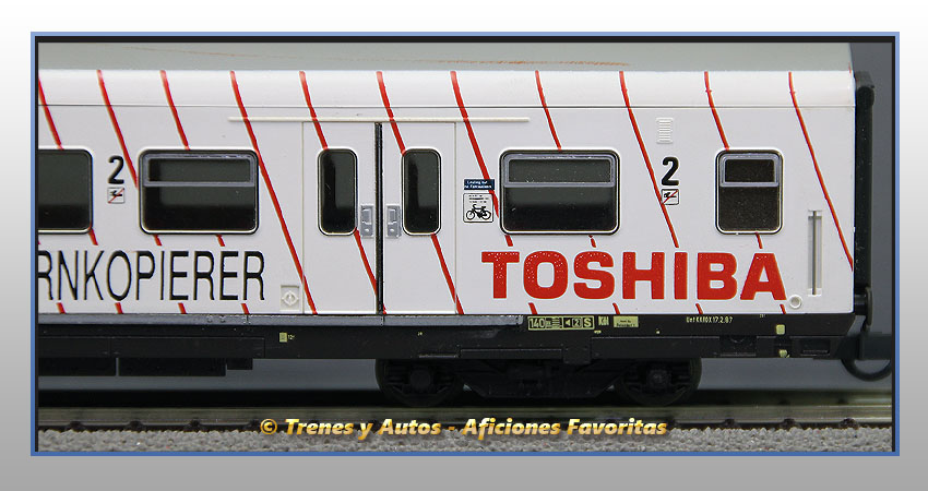 Coche pasajeros cabina conducción Tipo Bxf796 "Toshiba Expres" - DB