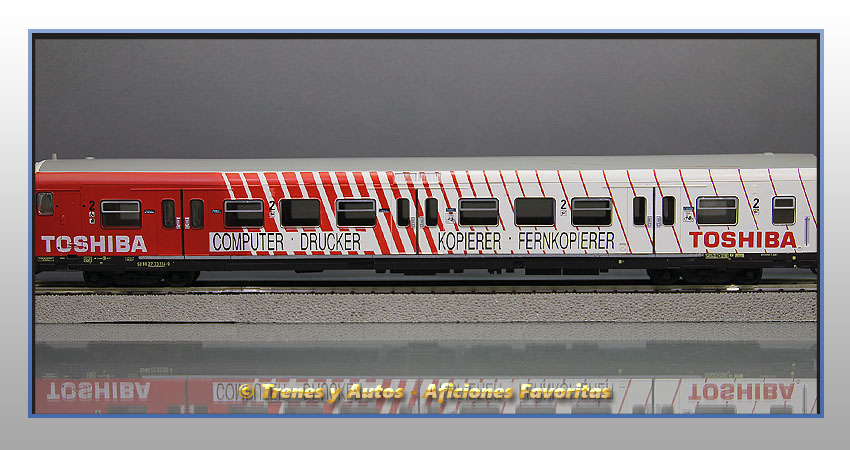 Coche pasajeros cabina conducción Tipo Bxf796 "Toshiba Expres" - DB