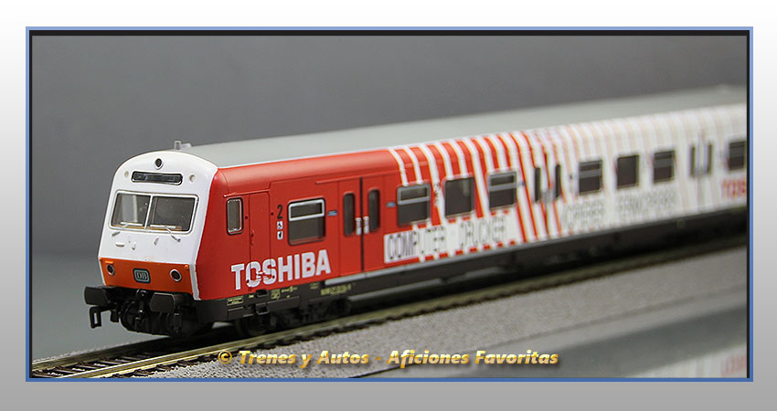 Coche pasajeros cabina conducción Tipo Bxf796 "Toshiba Expres" - DB