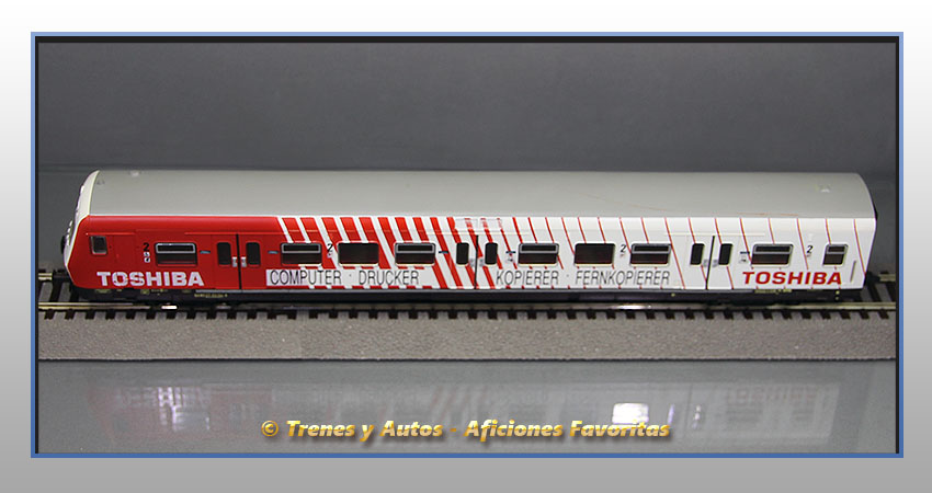 Coche pasajeros cabina conducción Tipo Bxf796 "Toshiba Expres" - DB