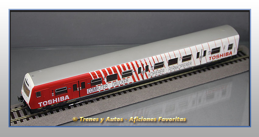Coche pasajeros cabina conducción Tipo Bxf796 "Toshiba Expres" - DB