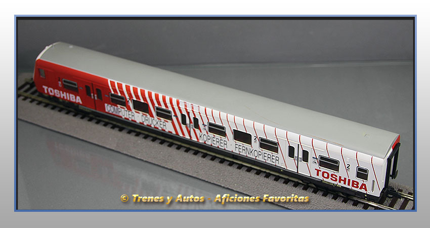 Coche pasajeros cabina conducción Tipo Bxf796 "Toshiba Expres" - DB