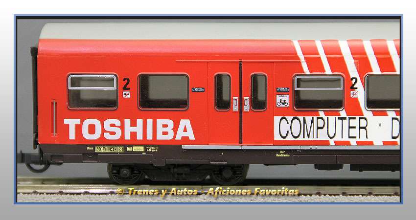 Coche pasajeros Tipo ABx791 "Toshiba Express" - DB