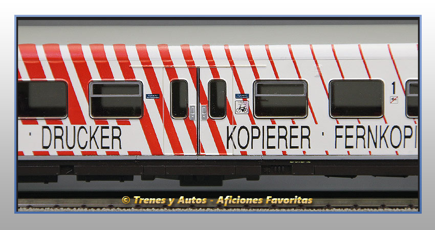 Coche pasajeros Tipo ABx791 "Toshiba Express" - DB